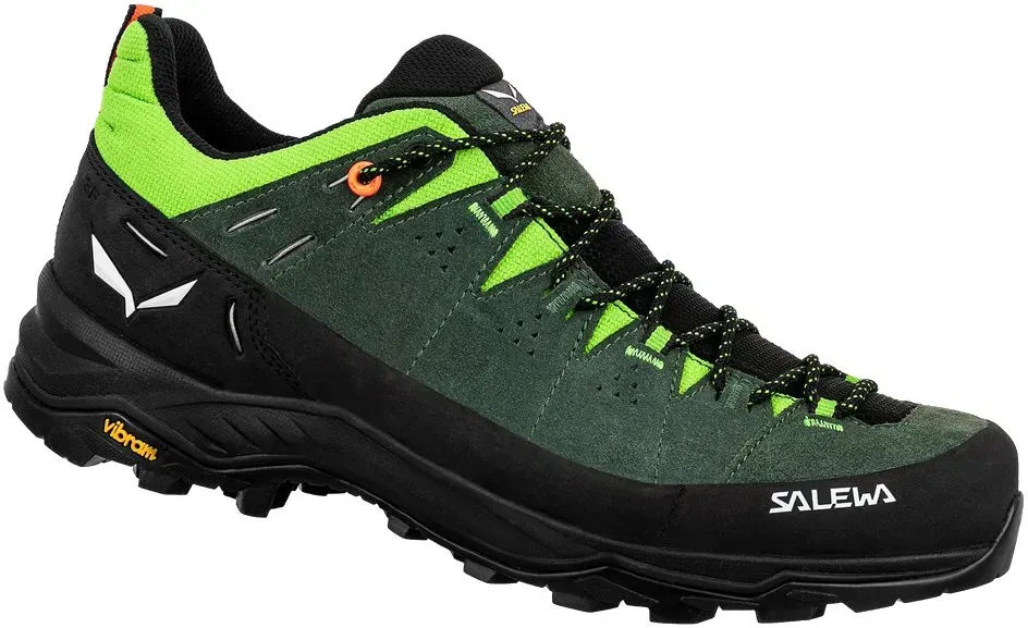 Salewa Wanderschuhe Alp Trainer 2 (Trekking, Veloursleder) grün Herren