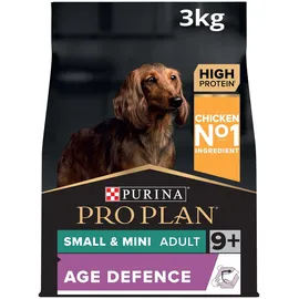 Purina Pro Plan Small & Mini Adult 9+ Age Defence mit Huhn Hundefutter 3 kg