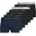 JACK & JONES Boxershorts JACVESTERBRO SOLID TRUNKS 7er Pack Schwarz/Blau M