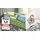 raumhirsch furniture Kinderbett Zoo 80 x 180 cm Holzwerkstoff grün
