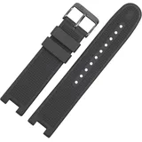 Victorinox Uhrenarmband 21mm Kunststoff Schwarz - 004760