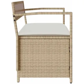 vidaXL Gartenbank 55 x 74 x 55 cm Beige