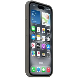 Apple iPhone 16 Plus Silikon Case steingrau