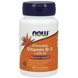 NOW Foods Vitamin D3 Kautabletten 180 St.