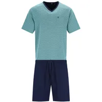 HAJO Pyjama Klima Light Blau 50