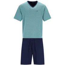 HAJO Pyjama Klima Light Blau 50