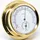 Fischer Thermohygrometer 1508TH-45 125 mm Messing Weiß/Khaki