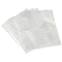 Veloflex 5347300 - Fotohüllen DIN A4, Fotosichthüllen, Sammel-Hüllen, für