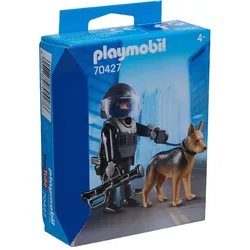 PLAYMOBIL® SEK Polizist mit Hund 70427-Größe:Einheitsgröße