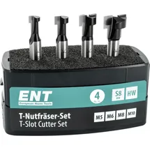 ENT European Norm Tools ENT Fräserkassette HW 4-teilig in Kunststoffbox