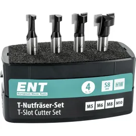 ENT European Norm Tools ENT Fräserkassette HW 4-teilig in Kunststoffbox