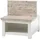 furn.design Rovola Weiß Pinie 86 x 48 x 86 cm