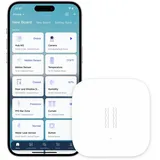 Aqara Vibrationssensor, Erfordert Aqara Hub, Zigbee-Verbindung, Drahtloser Mini-Glasbruchmelder für Alarmanlage und Smart Home, Kompatibel mit Apple HomeKit, IFTTT, DJT11LM