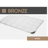 Spessarttraum Daunendecke Bronze warm, Füllung: 90% Daunen, 10% Federn 135x200 cm