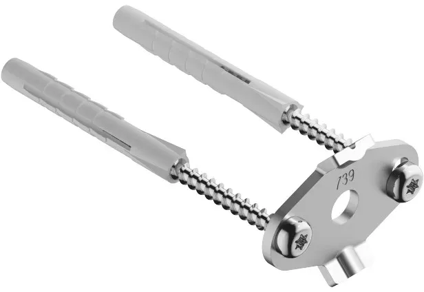Dornbracht Befestigungssatz Ersatzteile 05172073900 150 x 65 x 10 mm 0517207390090