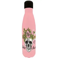 Geda Labels Isolierflasche Skull bohochic 500ml Edelstahl