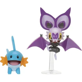 Pokémon Battle Figure 2 Pack 5cm Figuren Noibat/Och Mudkip