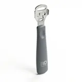 PARSA Beauty Pedi ID Hornhauthobel Solingen, Profi Hornhautentferner für sehr starke Verhornungen, Inklusive Solinger Klinge, Ergonomischer Soft-Touch Griff, Made in Germany, Edelstahl, Silber