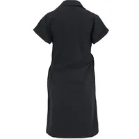 Cartoon Wickelkleid Schwarz 38