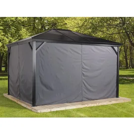 Sojag Seitenwand-Set für Pavillon Verona 10 x 10 m Grau