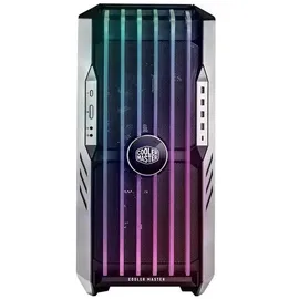 Cooler Master HAF 700 EVO – Big-Tower mit 5 x vorinstallierten Lüftern, E-ATX-Kompatibilität, drehbare Kühlerhalterungen, LCD-Echtzeitanzeige, ARGB Edge-Lit-Blades, miditower