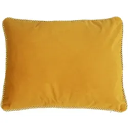 Kissen VELVET SAMT - gelb