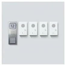 Siedle Audio-Set Basic CAB 850-4 E/W