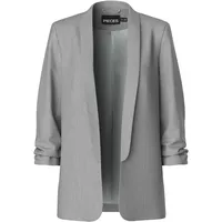 Pieces Damen Pcboss Noos 3/4 Blazer, Light Grey Melange,XS