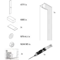 Kermi Klebeset WA VARIO 2000 ZDKWKGFV21401K 1400 SIMG