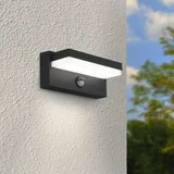 Longlife LED Außenwandleuchte UV-beständig 12 W 4000 K inkl. Bewegungsmelder anthrazit