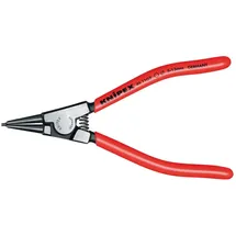 Knipex Sicherungsringzange für Greifringe auf Wellen schwarz atramentiert, mit Kunststoff überzogen 140 mm 46 11 G1