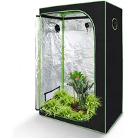 Tolletour - Growzelt Growbox Gewächshaus Indoor Pflanzenzelt 120x60x180CM