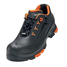 Uvex Sicherheitshalbschuhe S3 SRC uvex 2 aus Leder, uvex xenova® Kunststoffkappe, Weite 12, Größe 46