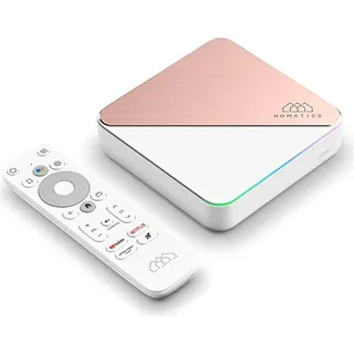 Homatics Box R 4K Plus Android TV Mediaplayer (4K UHD, HDR, WiFi 6, Bluetooth, Sprachfernbedienung)