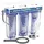Naturewater NW-PR103 3 Stufen Wasserfilter, 5 μ, 26,16 mm (3/4"), Ø62 mm PP Kartusche, Filter Wandhalterung, Filterschlüssel, Sedimentfilter Aktivkohleblock Aktivkohlegranulat