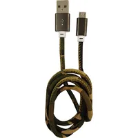 LC-POWER USB-A auf Micro-USB 1 m Grün