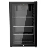 PKM GKS83B Getränkekühlschrank 89 l 83 cm hoch Schwarz