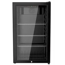 PKM GKS83B Getränkekühlschrank 89 l 83 cm hoch Schwarz