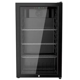 PKM GKS83B Getränkekühlschrank 89 l 83 cm hoch Schwarz