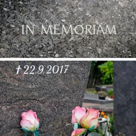 idea home MEMORIA Set zur Restaurierung von Inschriften auf Grabsteinen Ölmarker Weiß