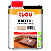 Clou Hartöl Weiß transparent 0,75 l