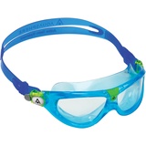 Aqua Sphere Aquasphere Aquasphere Unisex – Erwachsene Seal Kid 2 Turquoise Blue Lens Clear, S