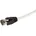 CQ8092S RJ45 Patchkabel CAT S/FTP 10 00m Hellgrau Halogenfrei 1St