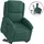 vidaXL Relaxsessel mit Aufstehhilfe Samt 55,4 x 82 x 74 cm Dunkelgrün