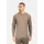 SMILODOX Longsleeve Xion, in Taupe | Gr.: 3XL