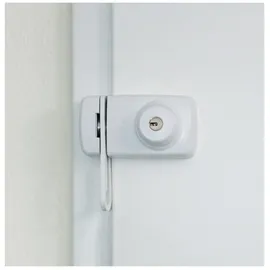 ABUS 7035 W Zusatzschloss Weiß