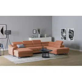 Switch Eckcouch Flachgewebe 3-Sitzer Beige