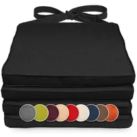 Sunnypillow 4er Set Stuhlkissen 40 x 45 x 5cm