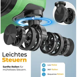 Kesser Koffer-Set 3-tlg. grün/abs