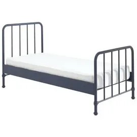 Vipack Jugendbett Bronxx 90 x 200 cm Holz und Metall blau